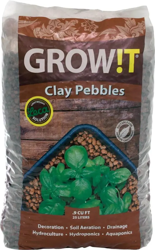 Hydrofarm GROWT GMC25L 25 Clay Pebbles